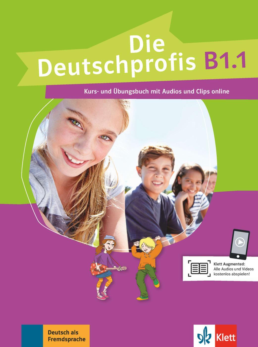 Cover: 9783126764865 | Die Deutschprofis B1.1. Kurs- und Übungsbuch mit Audios und Clips...