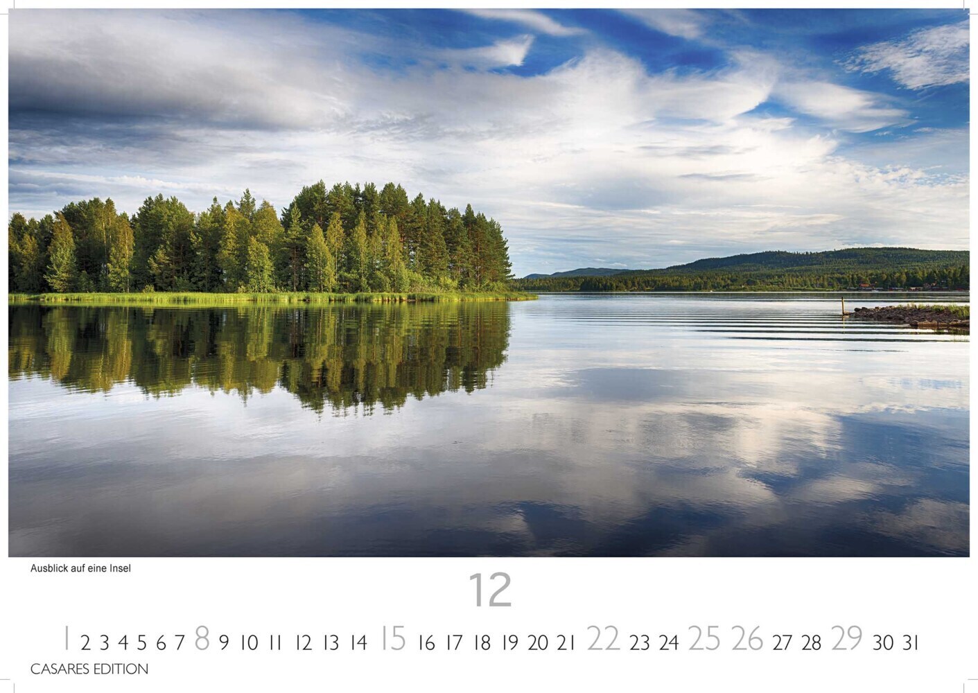 Bild: 9789918620395 | Schweden 2024 L 35x50cm | Kalender | 14 S. | Deutsch | 2024