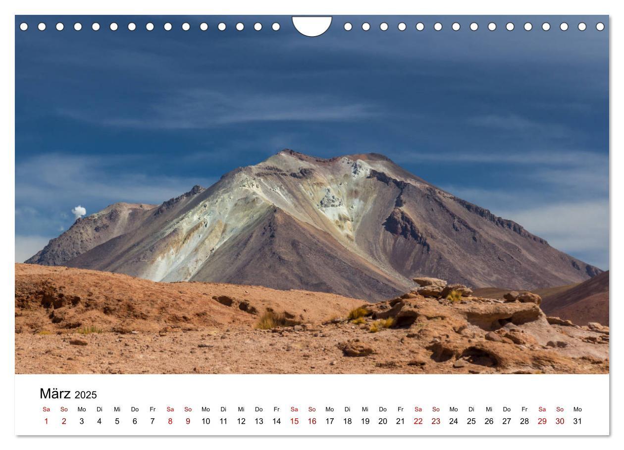 Bild: 9783435387892 | Bolivien - Einzigartige Landschaft (Wandkalender 2025 DIN A4 quer),...