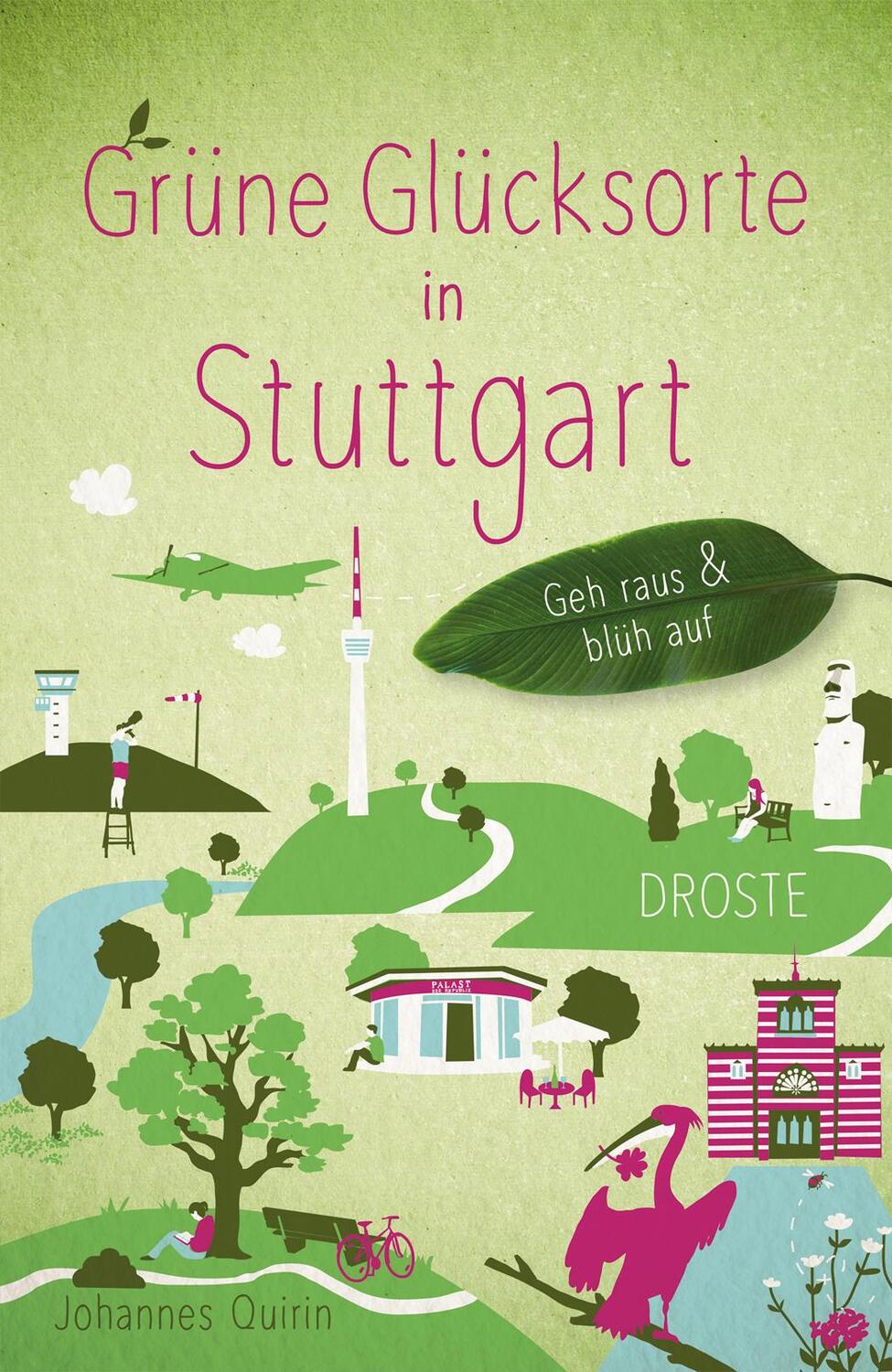 Cover: 9783770021918 | Grüne Glücksorte in Stuttgart | Geh raus &amp; blüh auf | Johannes Quirin