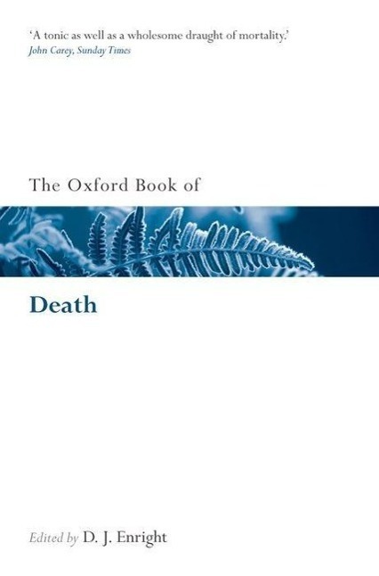 Cover: 9780199556526 | The Oxford Book of Death | Taschenbuch | Oxford Books of Prose & Verse