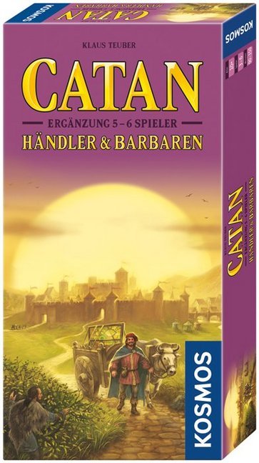 Cover: 4002051693404 | Catan - Händler &amp; Barbaren - Ergänzung | für 5 - 6 Spieler | Spiel