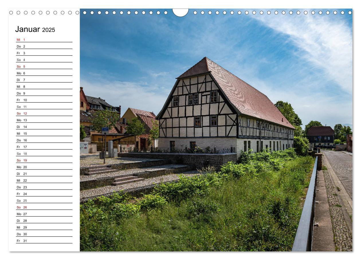 Bild: 9783435215263 | Sangerhausen (Wandkalender 2025 DIN A3 quer), CALVENDO Monatskalender