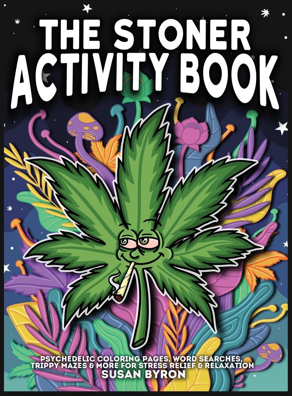 Cover: 9781922364661 | Stoner Activity Book - Psychedelic Colouring Pages, Word Searches,...