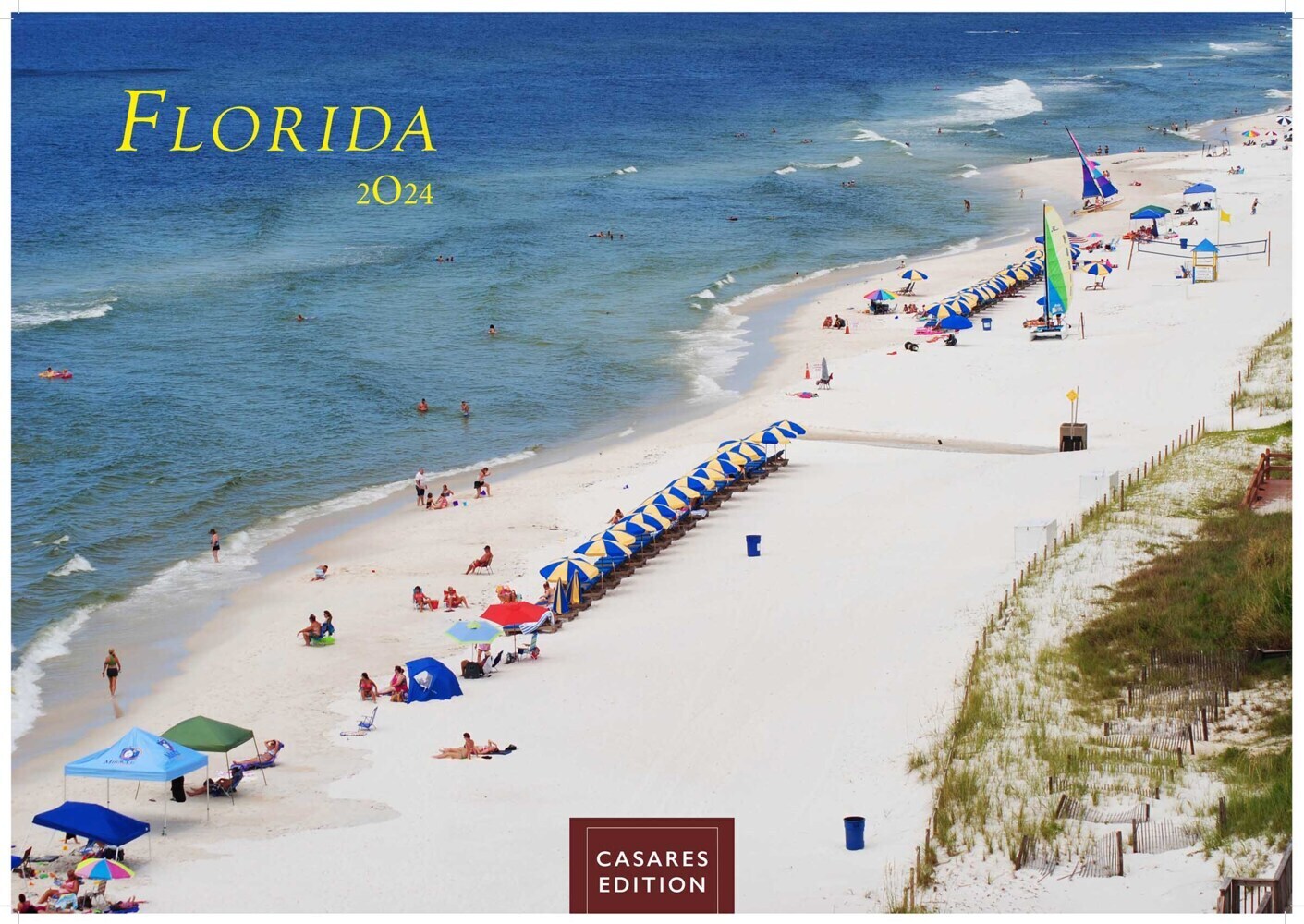 Cover: 9789918621231 | Florida 2024 L 35x50cm | Kalender | 14 S. | Deutsch | 2024