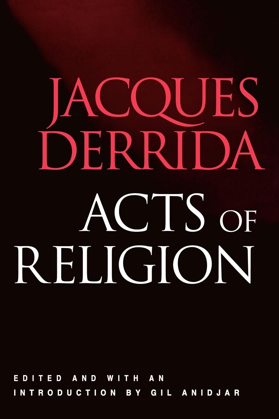 Cover: 9780415924016 | Acts of Religion | Jacques Derrida | Taschenbuch | Englisch | 2001