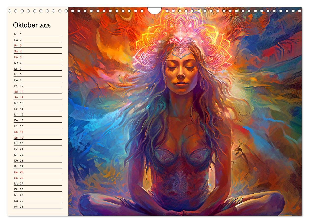 Bild: 9783383904301 | Stille, Stärke und Yoga (Wandkalender 2025 DIN A3 quer), CALVENDO...