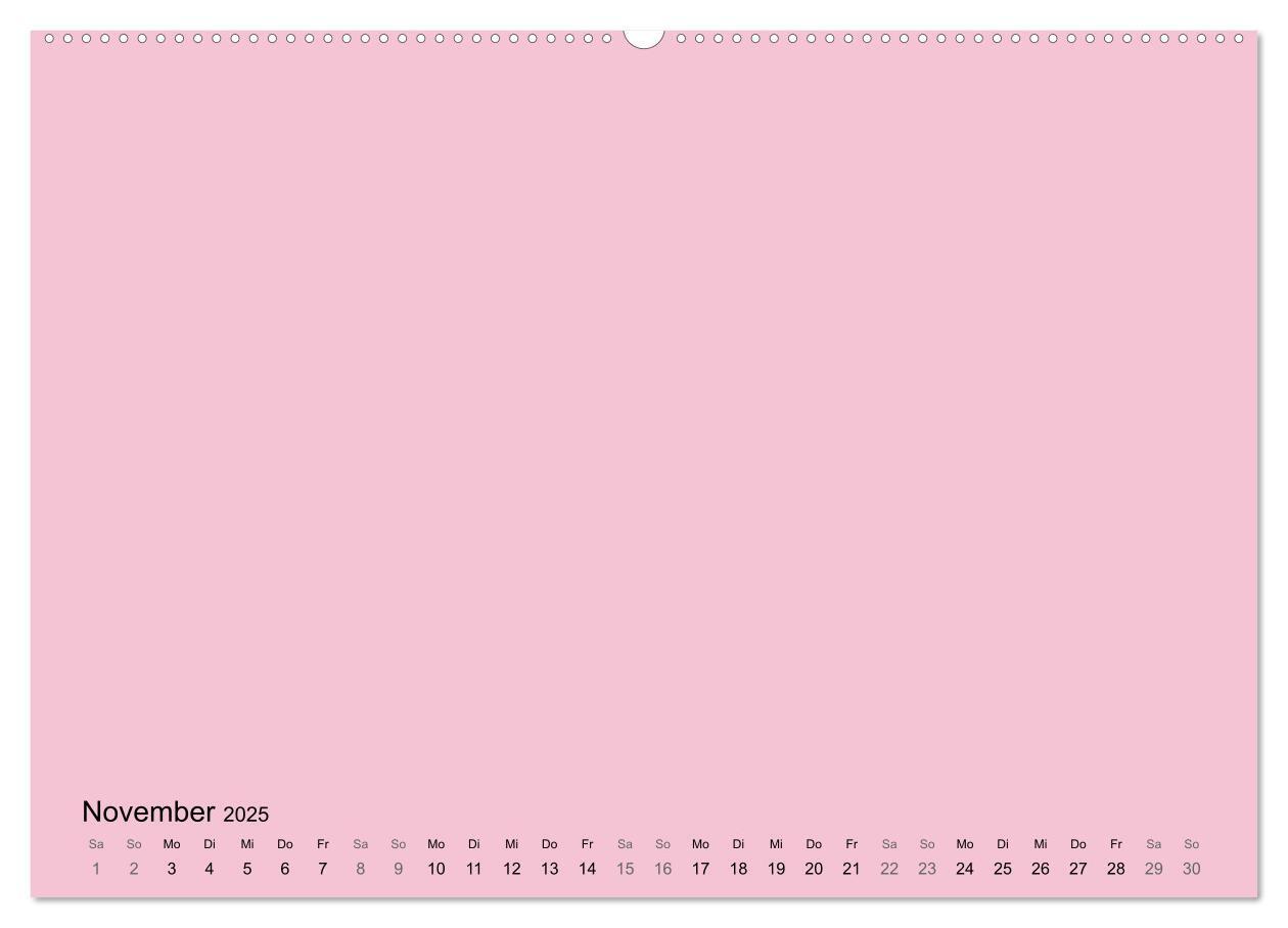 Bild: 9783435215393 | DIY Bastel-Kalender -Warme Pastell Farben- Zum Selbstgestalten...