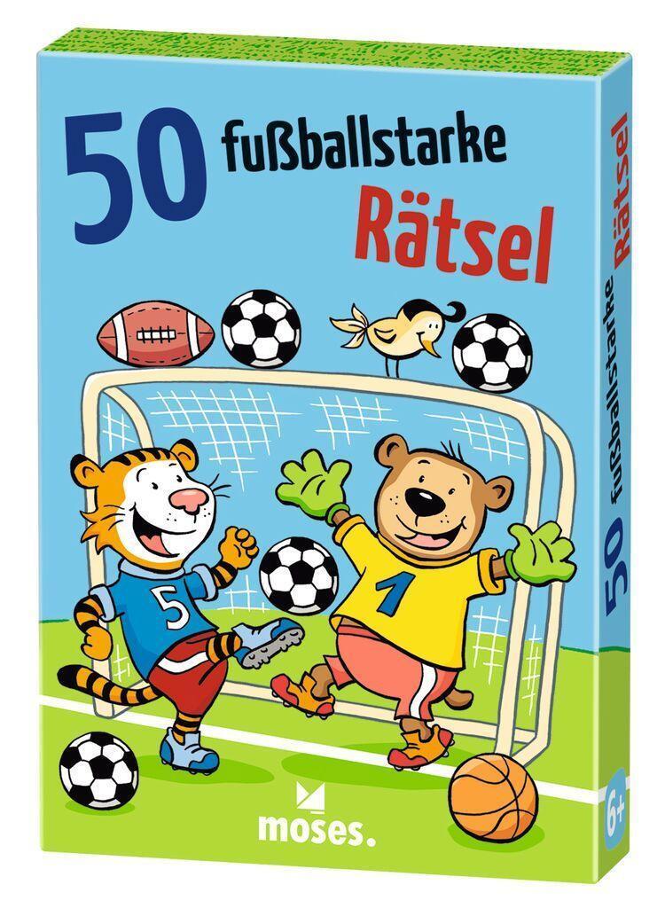 Cover: 4033477098467 | 50 fußballstarke Rätsel | Charlotte Wagner (u. a.) | Spiel | Deutsch