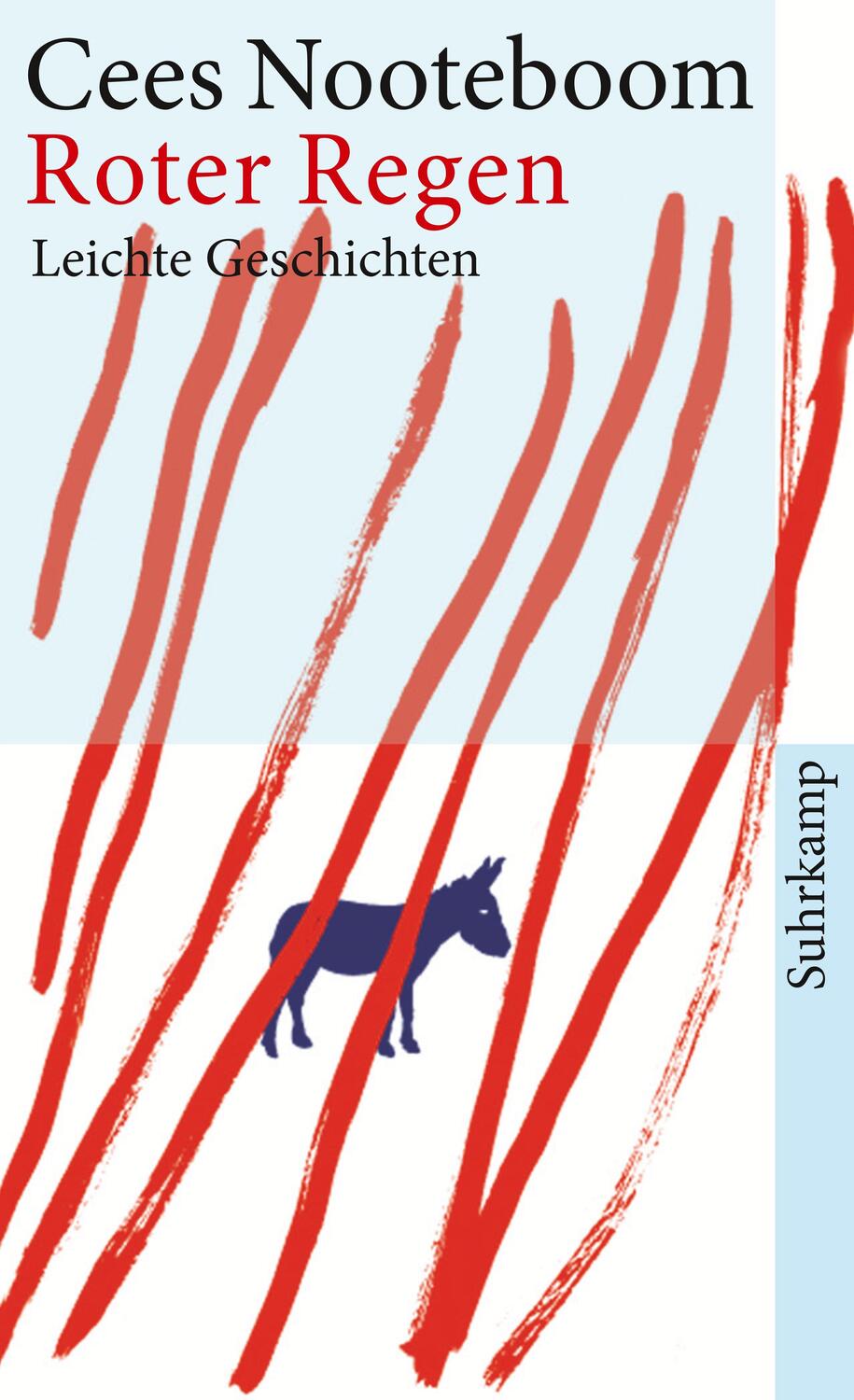 Cover: 9783518462461 | Roter Regen | Leichte Geschichten | Cees Nooteboom | Taschenbuch