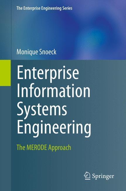 Cover: 9783319101446 | Enterprise Information Systems Engineering | The MERODE Approach