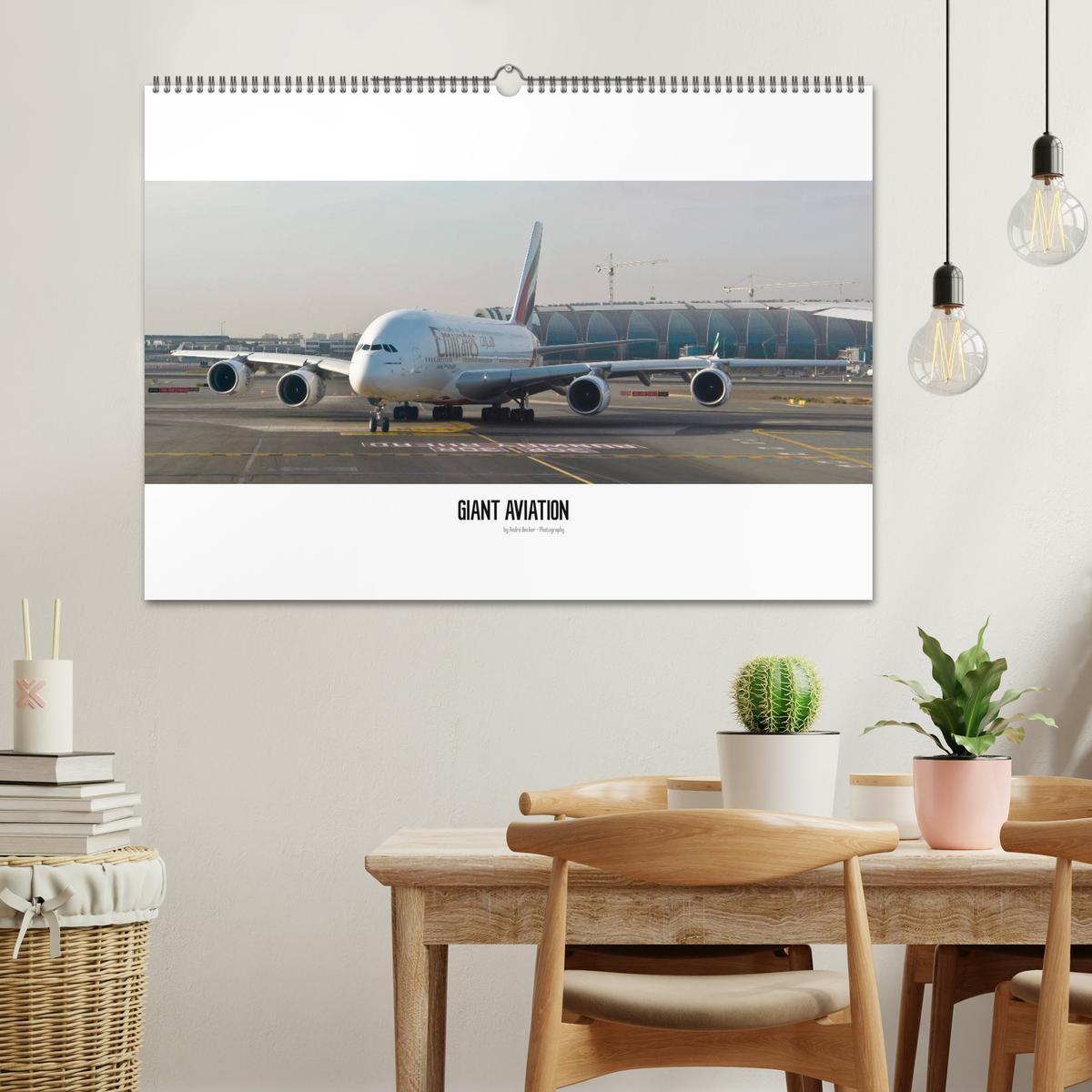 Bild: 9783435817214 | Giant Aviation - Verkehrsluftfahrt (Wandkalender 2025 DIN A2 quer),...