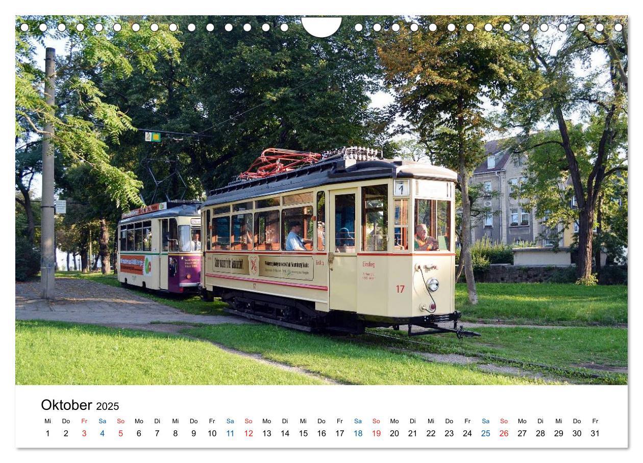 Bild: 9783435507009 | Naumburgs historische Straßenbahn (Wandkalender 2025 DIN A4 quer),...