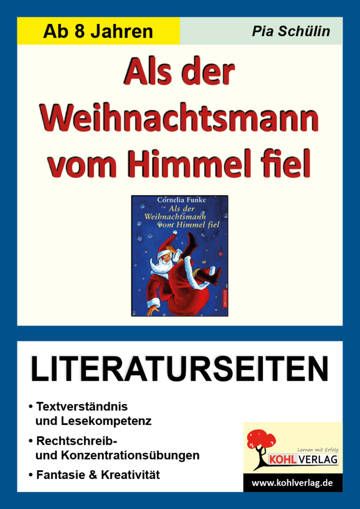 Cover: 9783866326033 | Cornelia Funke "Als der Weihnachtsmann vom Himmel fiel" -...