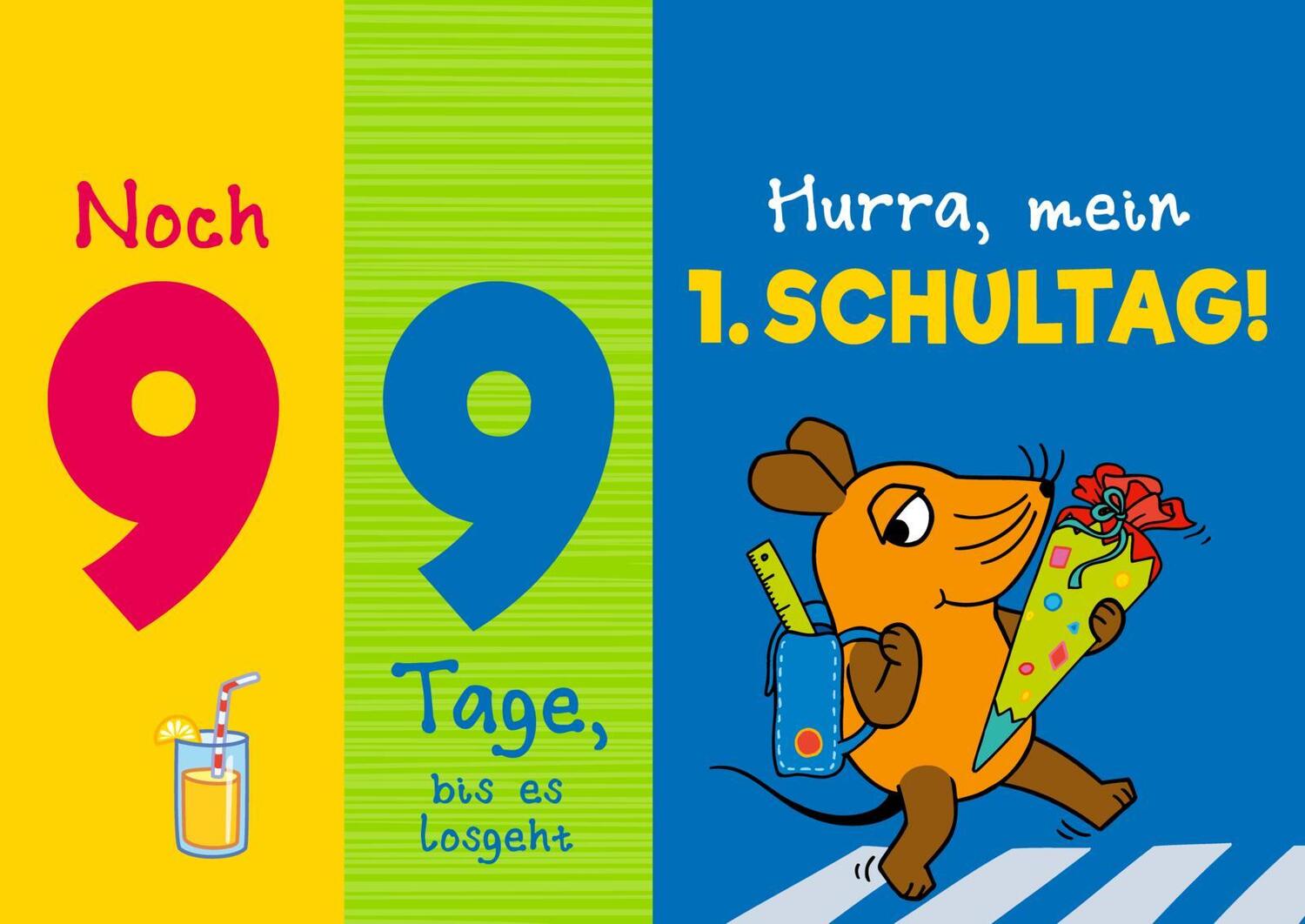 Bild: 9783830364405 | Countdown für die Schule mit der Maus | Taschenbuch | 26 S. | Deutsch