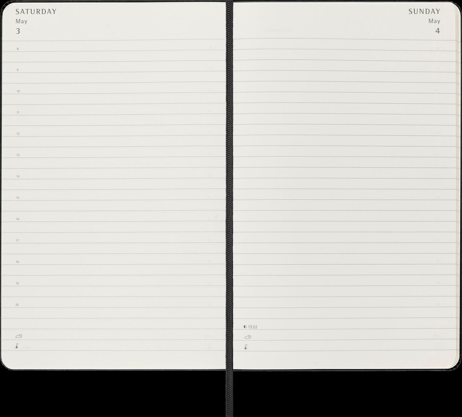 Bild: 8056999270131 | Moleskine Classic 12 Month 2025 Daily Planner, Hard Cover, Large...