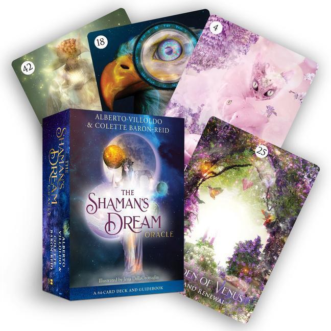Cover: 9781401959128 | The Shaman's Dream Oracle | A 64-Card Deck and Guidebook | Box | 2021