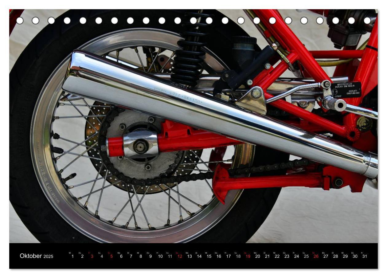 Bild: 9783435687688 | Ducati 900SS Königswelle (Tischkalender 2025 DIN A5 quer), CALVENDO...