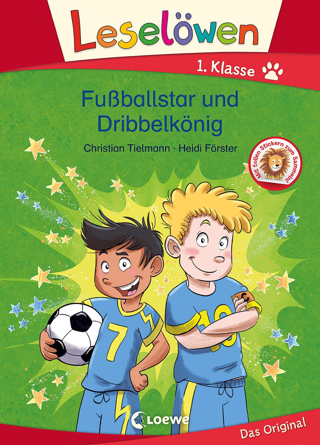 Cover: 9783743208285 | Leselöwen 1. Klasse - Fußballstar und Dribbelkönig | Tielmann | Buch