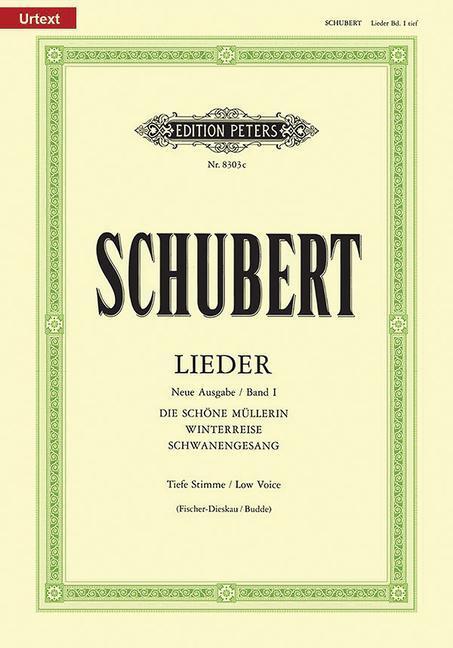 Cover: 9790014064488 | Lieder, Band 1 / Neue Ausgabe / URTEXT | Franz Schubert | Taschenbuch