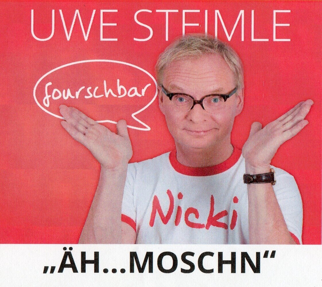 Cover: 9783944058481 | ÄhMoschn, 1 Audio-CD | Live-Mitschnitt Akademixer-Keller | Uwe Steimle