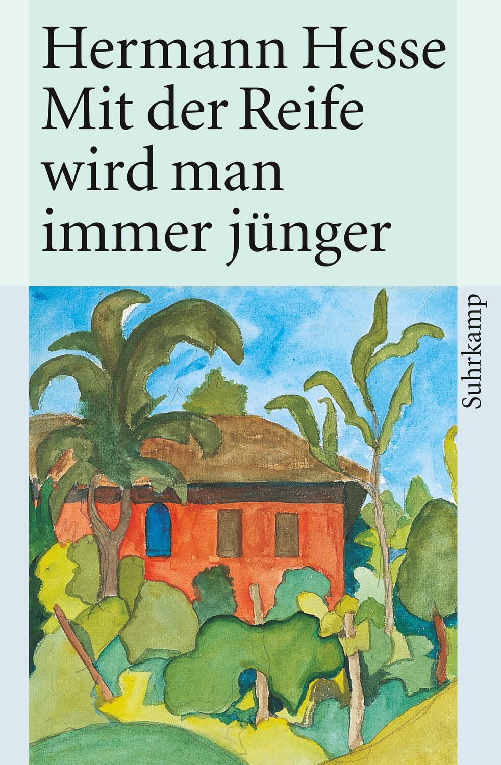 Cover: 9783518455517 | Mit der Reife wird man immer jünger | Hermann Hesse | Buch | Audio-CD