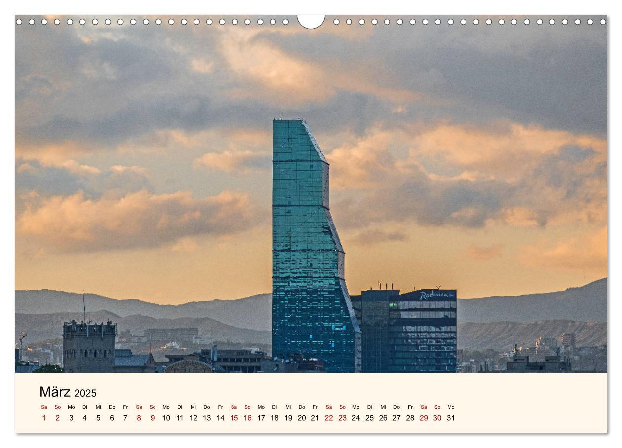 Bild: 9783435015047 | Tiflis - Die Metropole Georgiens (Wandkalender 2025 DIN A3 quer),...