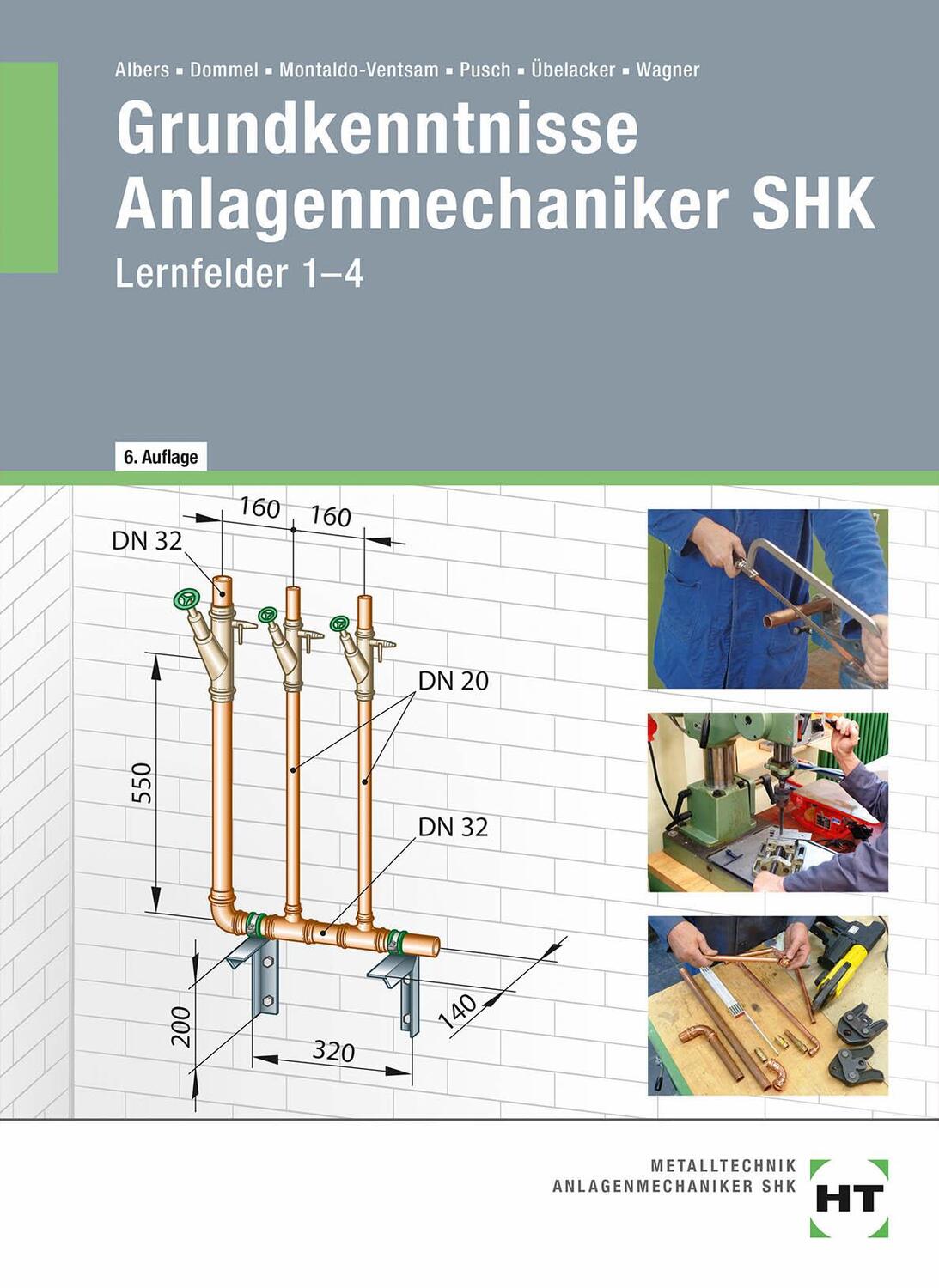 Cover: 9783582710628 | Grundkenntnisse Anlagenmechaniker SHK | Lernfelder 1-4 | Buch | 2019