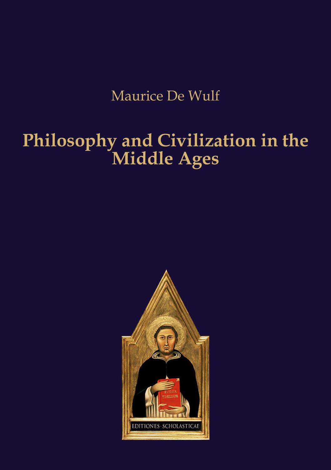 Cover: 9783868385236 | Philosophy and Civilization in the Middle Ages | Maurice De Wulf