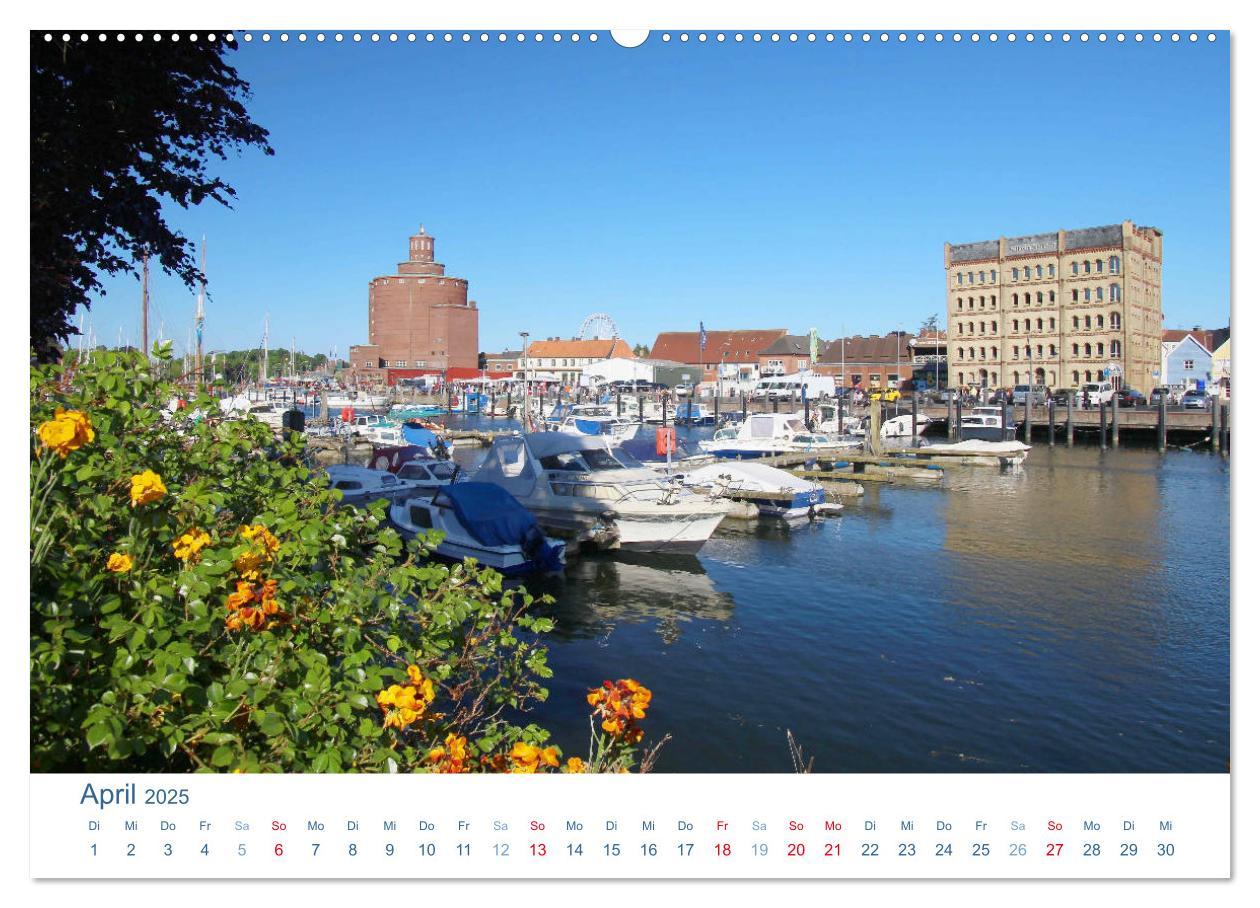 Bild: 9783435724567 | Eckernförde 2025. Impressionen rund um den Hafen (Wandkalender 2025...