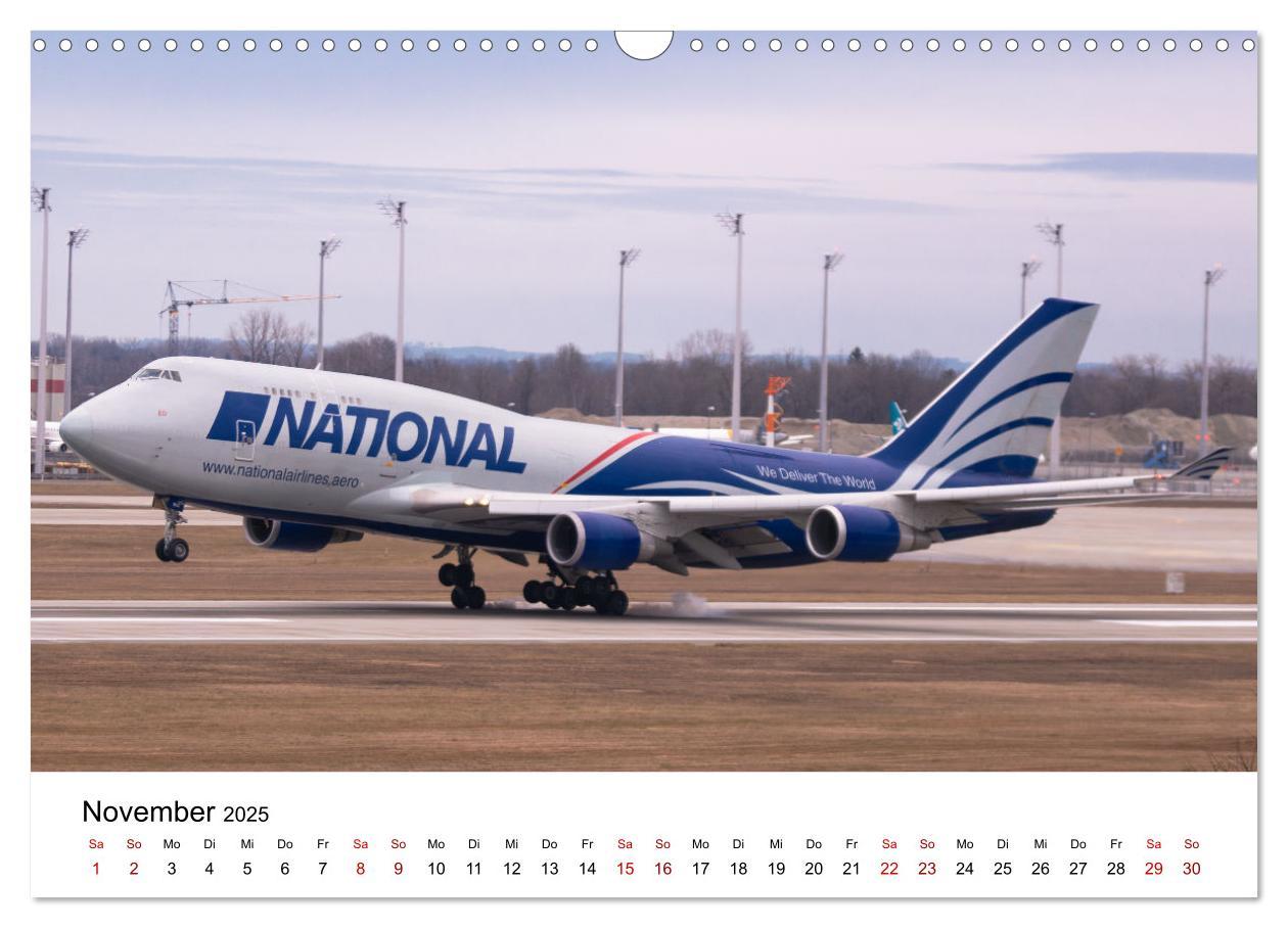 Bild: 9783435014477 | Boeing 747 Kalender (Wandkalender 2025 DIN A3 quer), CALVENDO...