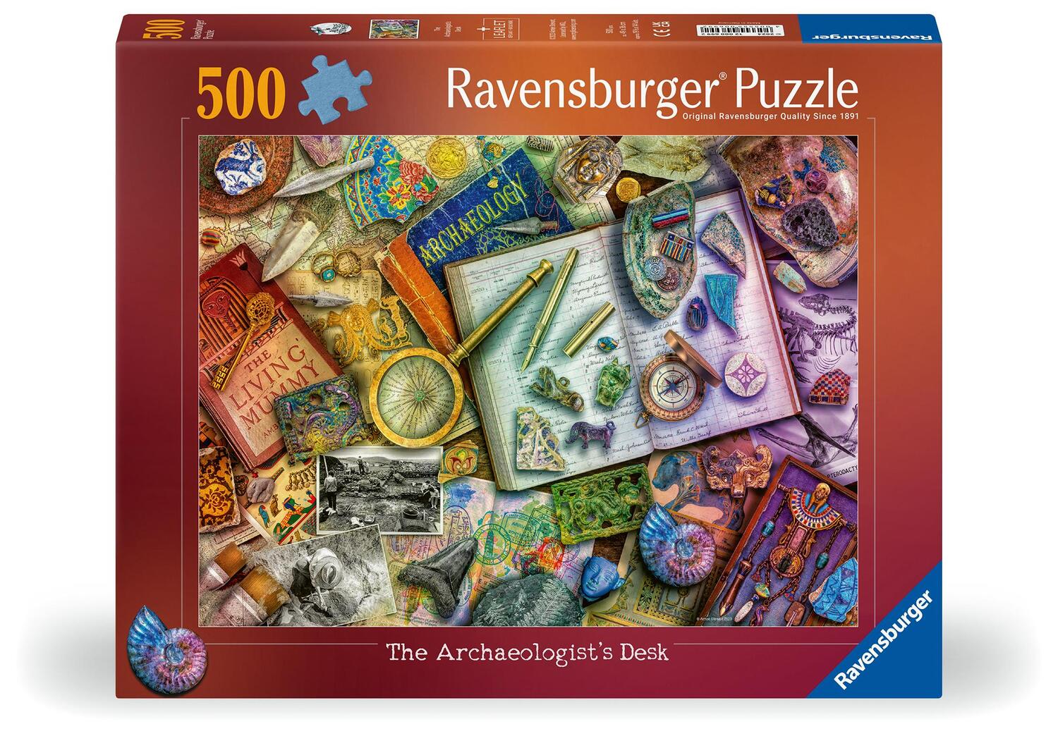 Cover: 4005555006992 | Amiee Stewart Archaeology - 500 Teile | Stück | 12000699 | Deutsch