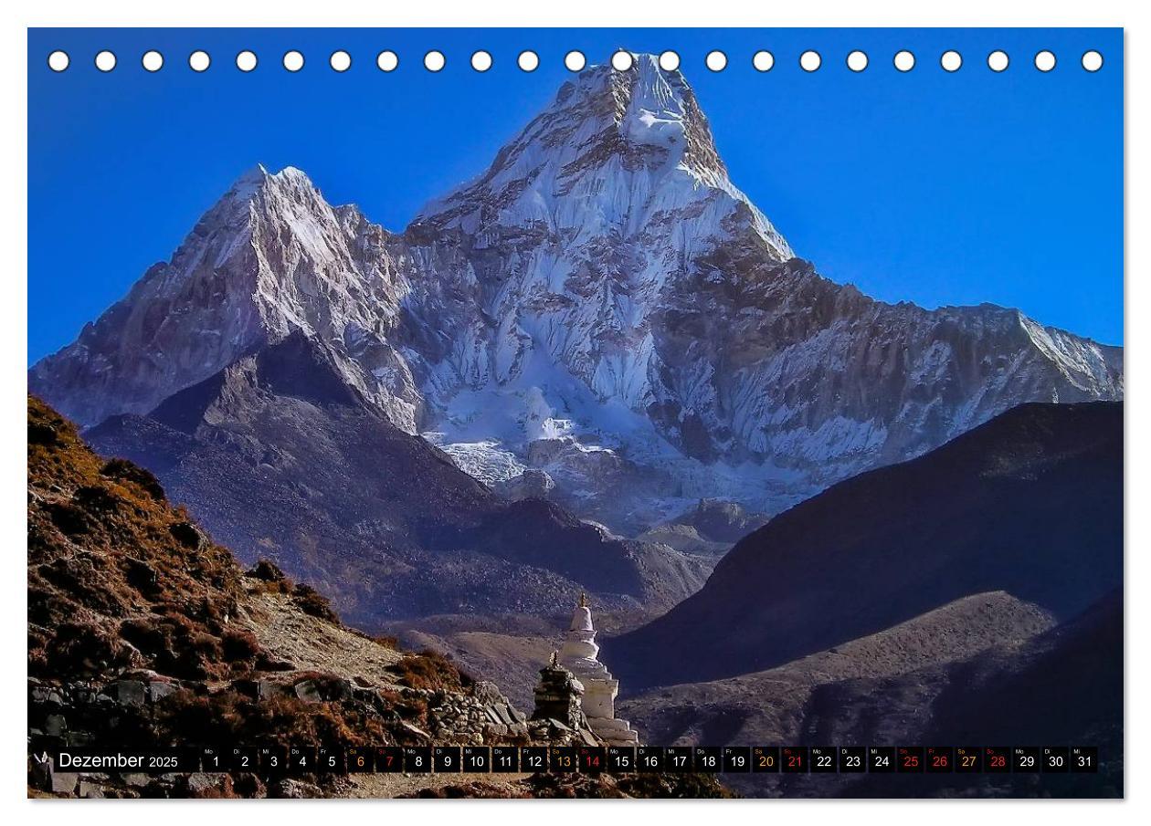 Bild: 9783435557233 | Nepal - das Dach der Welt (Tischkalender 2025 DIN A5 quer),...