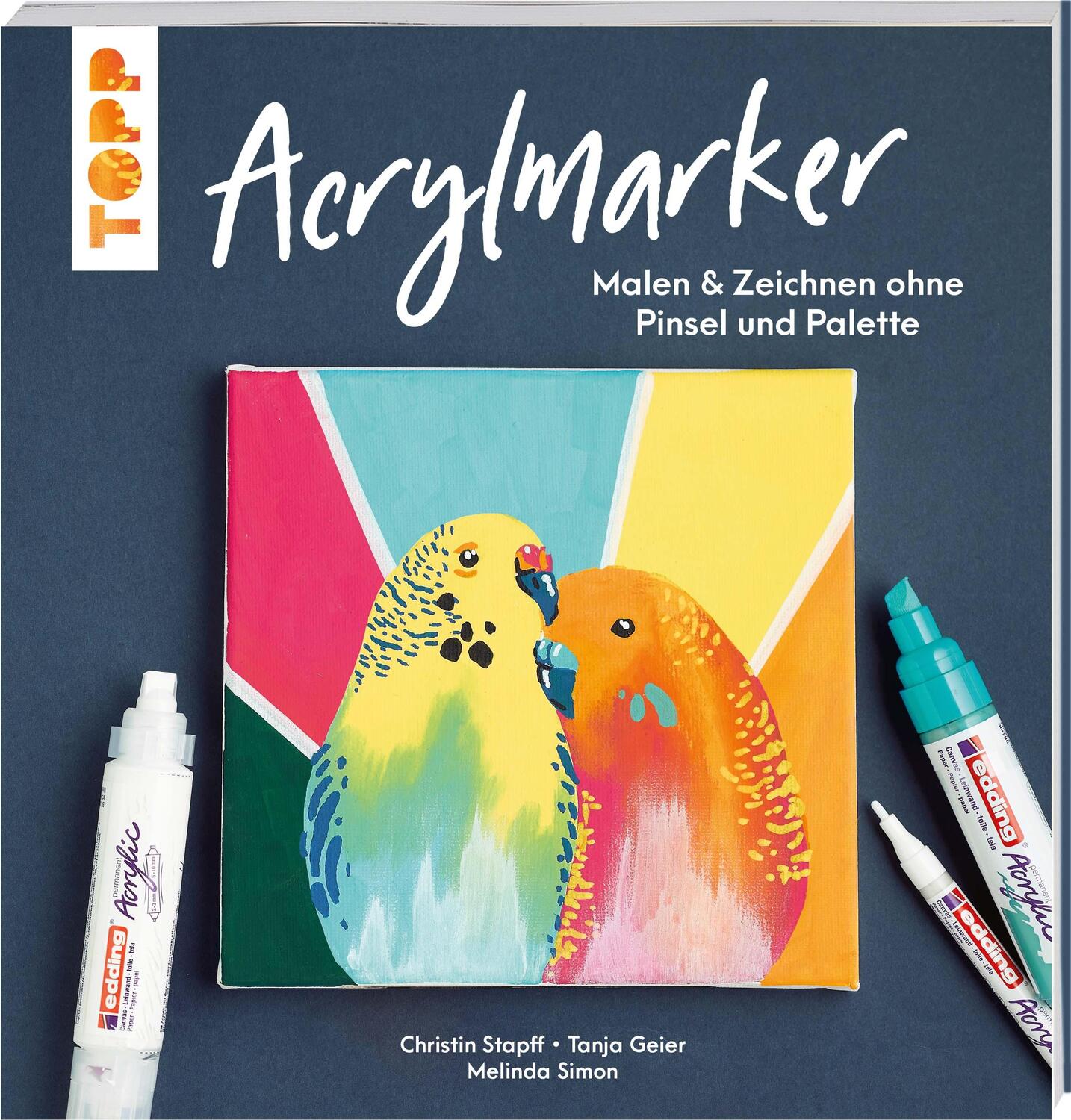 Cover: 9783772446955 | Acrylmarker | Malen & Zeichnen ohne Pinsel und Palette | Buch | 2022