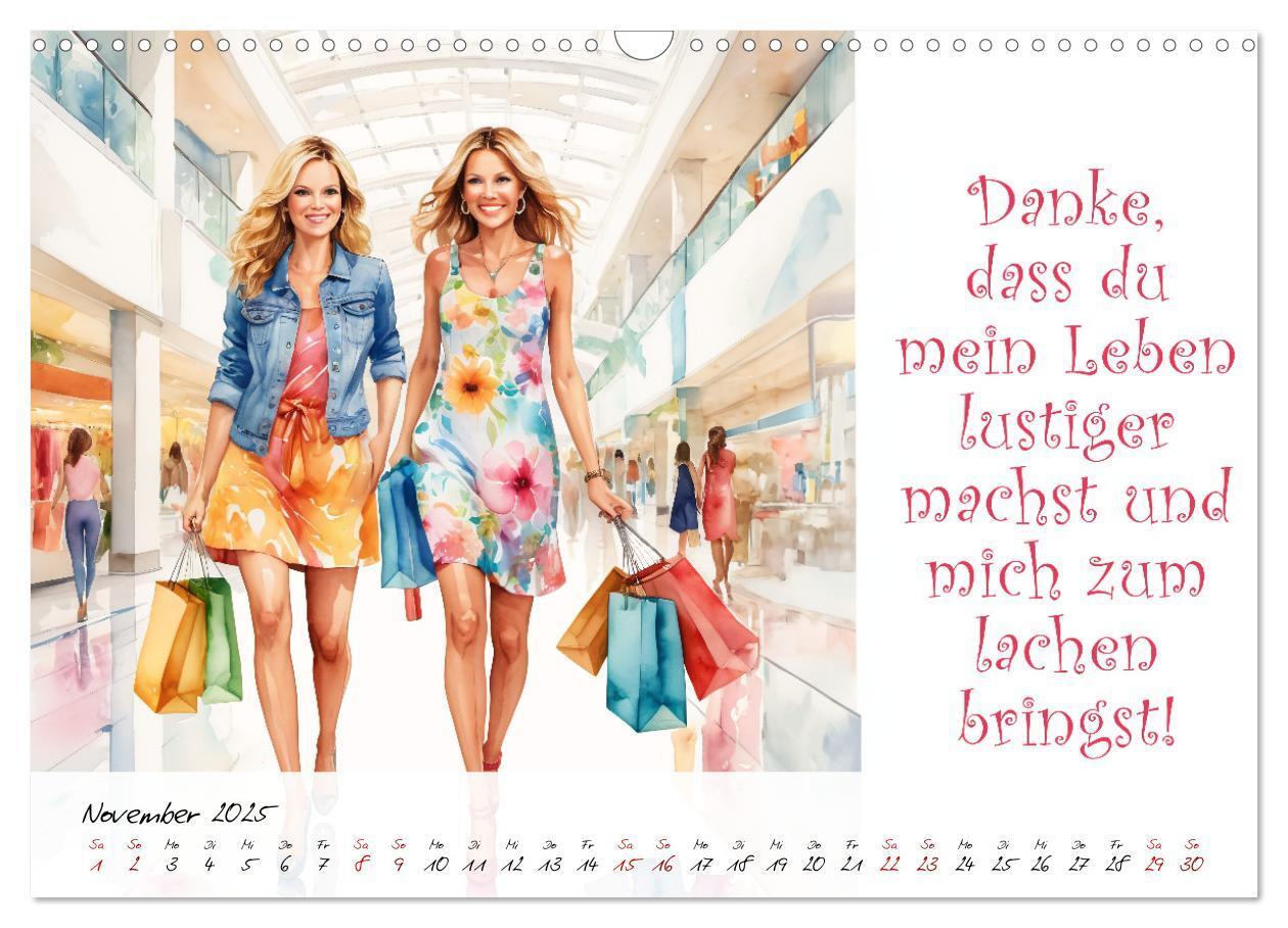 Bild: 9783383775536 | Beste Freundinnen (Wandkalender 2025 DIN A3 quer), CALVENDO...