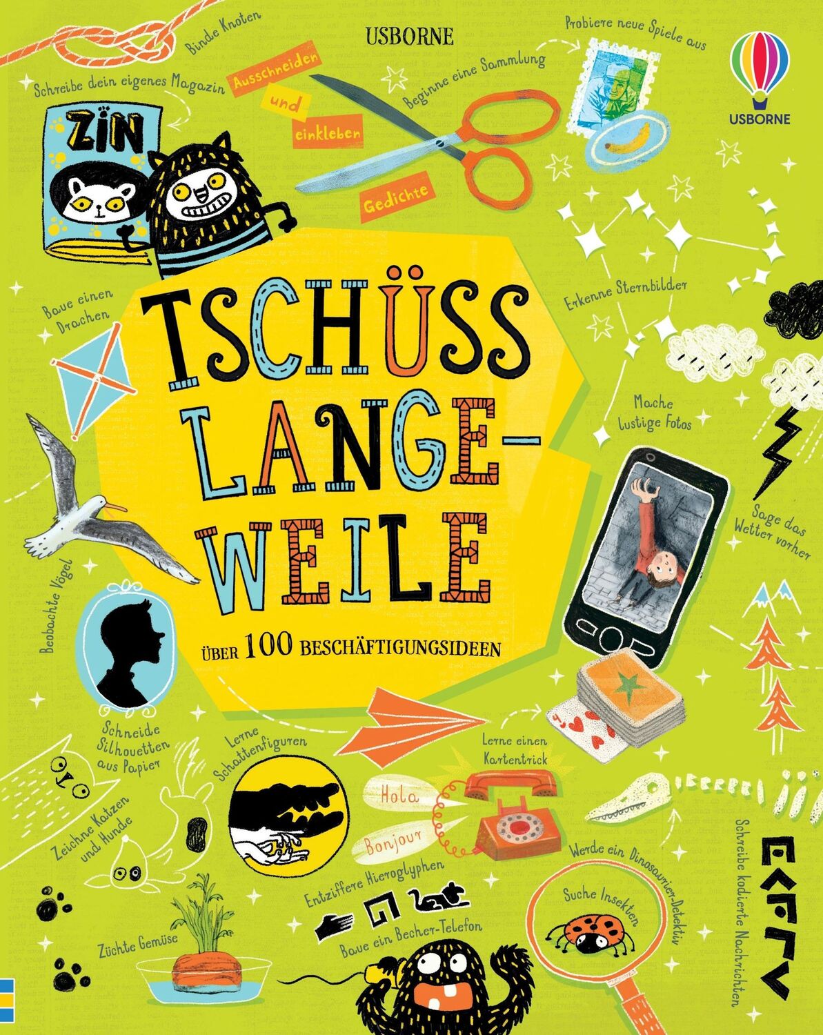 Cover: 9781789410778 | Tschüss Langeweile | über 100 Beschäftigungsideen | Maclaine (u. a.)