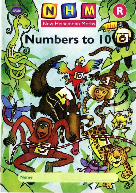 Cover: 9780435165307 | New Heinemann Maths: Reception: Numbers to 10 Activity Book (8 Pack)