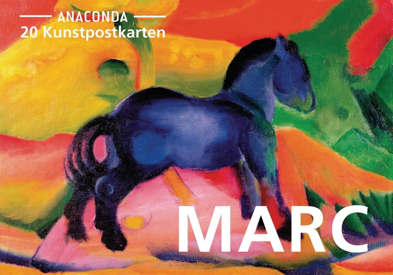 Cover: 9783730611296 | Postkarten-Set Franz Marc | Stück | Deutsch | 2022 | Anaconda Verlag