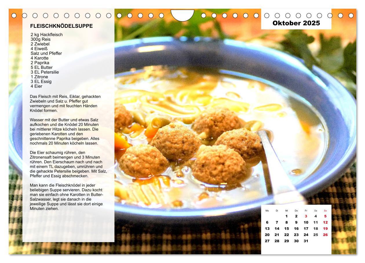 Bild: 9783435189175 | Aus der Suppenküche. Küchenkalender mit tollen Rezepten...