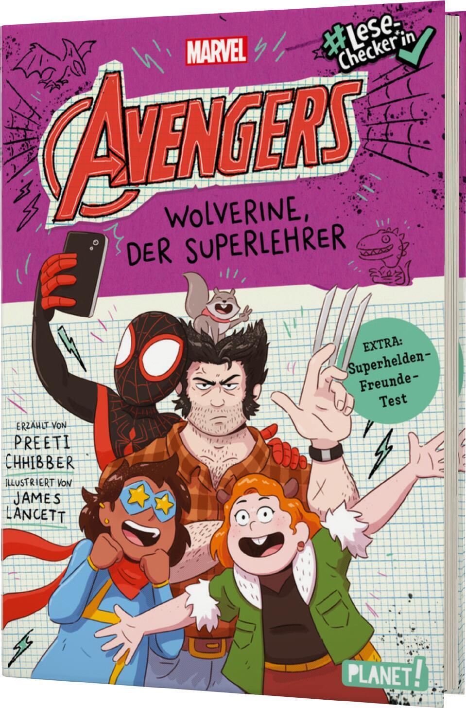 Cover: 9783522508117 | Avengers 3: Wolverine, der Superlehrer | Preeti Chhibber | Buch | 2023