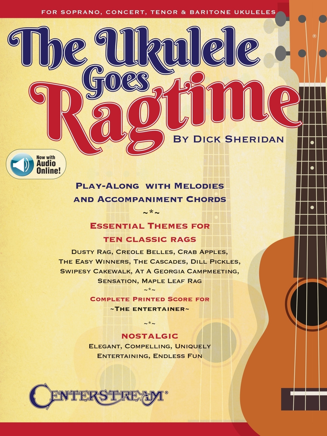 Cover: 196288138730 | The Ukulele Goes Ragtime | Fretted | Buch + Online-Audio | 2023