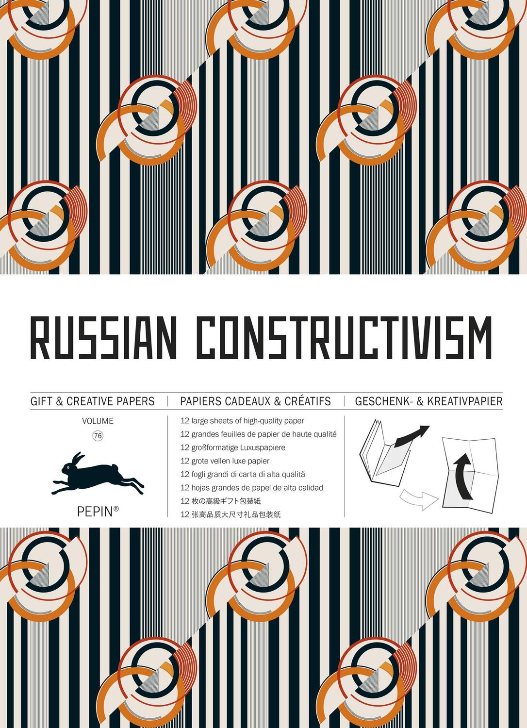 Cover: 9789460090882 | Russian Contructivism | Geschenk- und Kreativpapierbuch Vol 76 | Buch