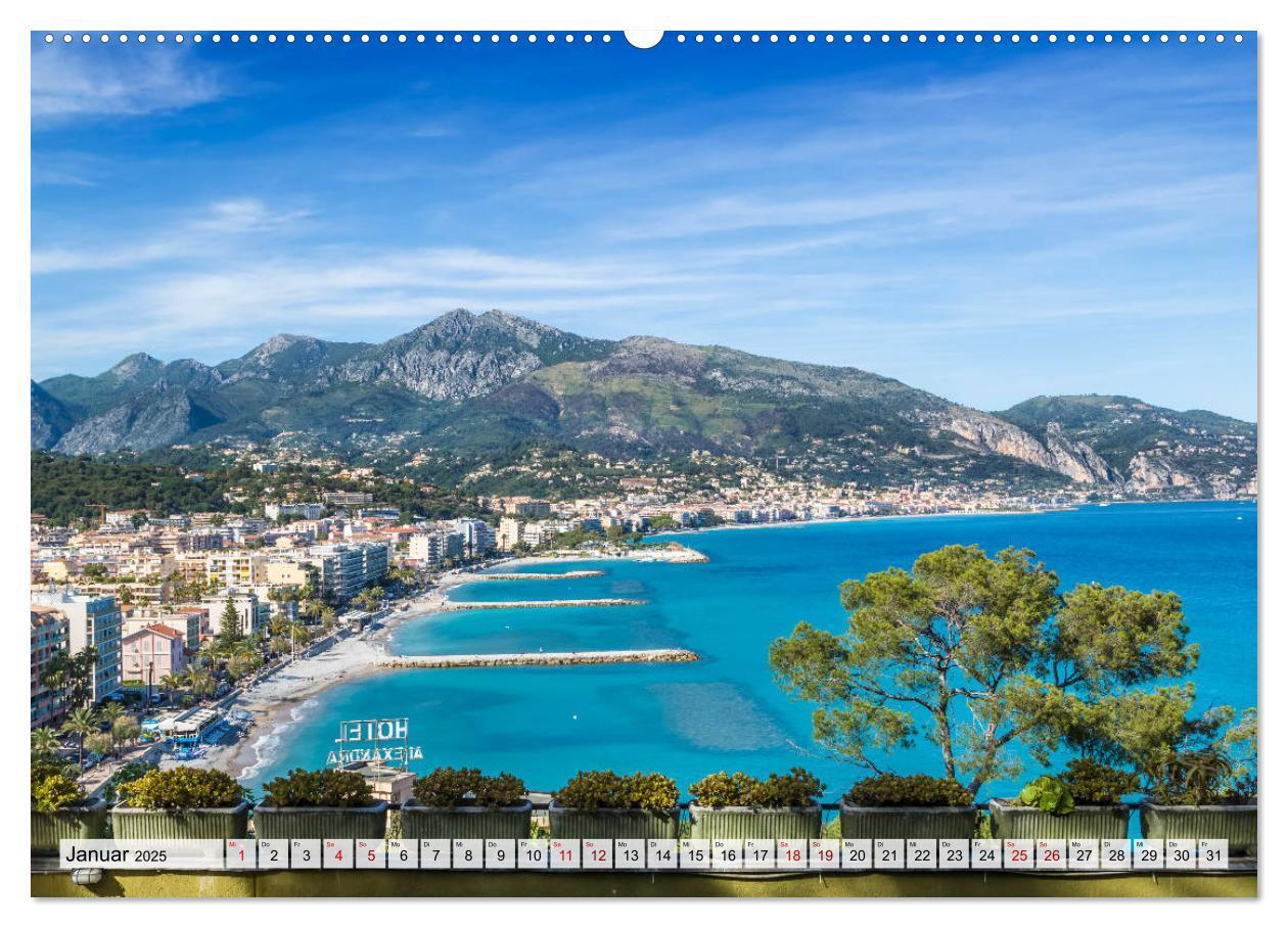 Bild: 9783435450282 | CÔTE D¿AZUR Bezaubernde Orte (Wandkalender 2025 DIN A2 quer),...