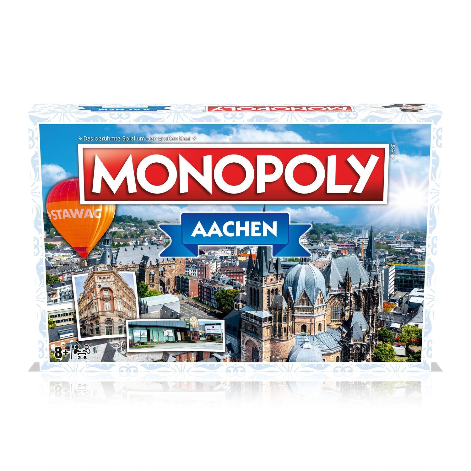 Bild: 4035576049234 | Monopoly Aachen | Stück | Deutsch | 2023 | Winning Moves