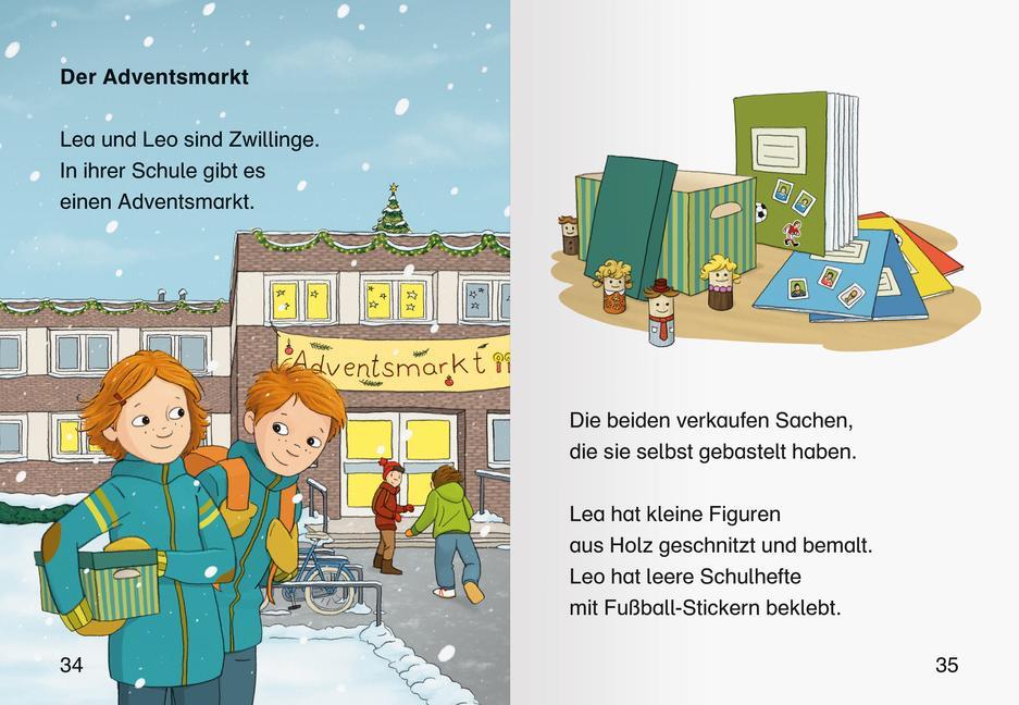 Bild: 9783473461417 | Weihnachtsgeschichten - Leserabe ab 1. Klasse - Erstlesebuch für...