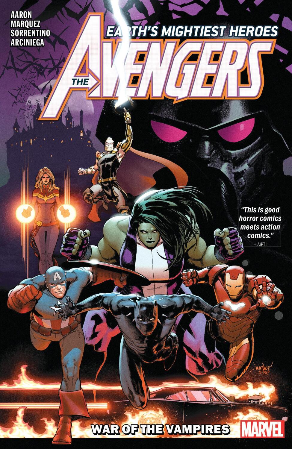 Cover: 9781302914615 | Avengers by Jason Aaron Vol. 3: War of the Vampires | Taschenbuch