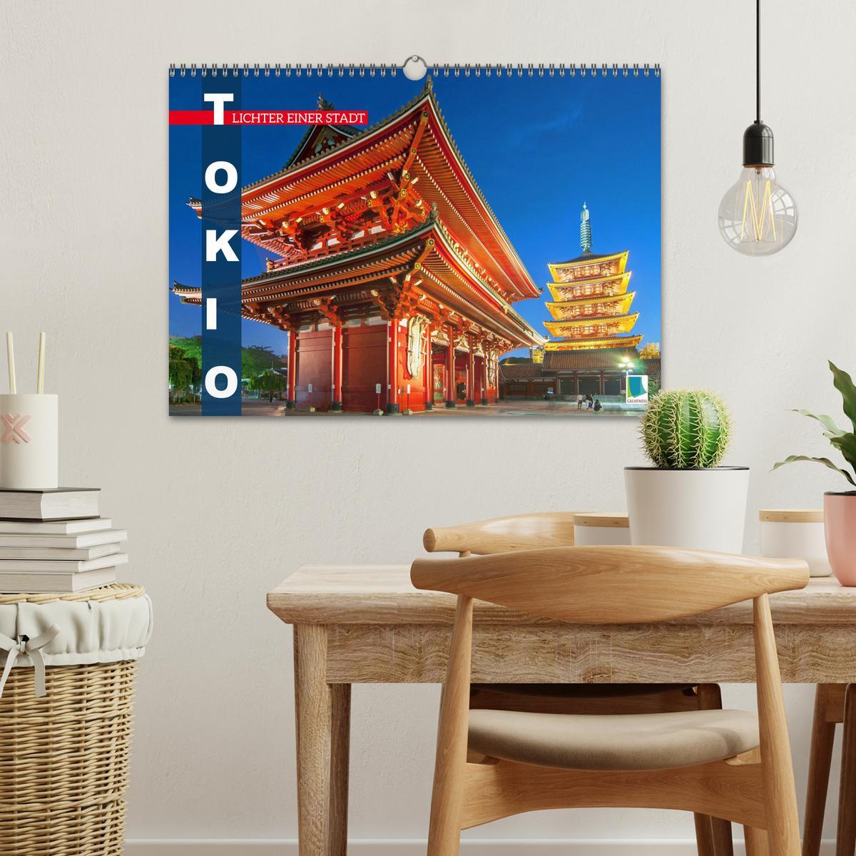 Bild: 9783457199831 | Tokio: Lichter einer Stadt (Wandkalender 2025 DIN A3 quer),...