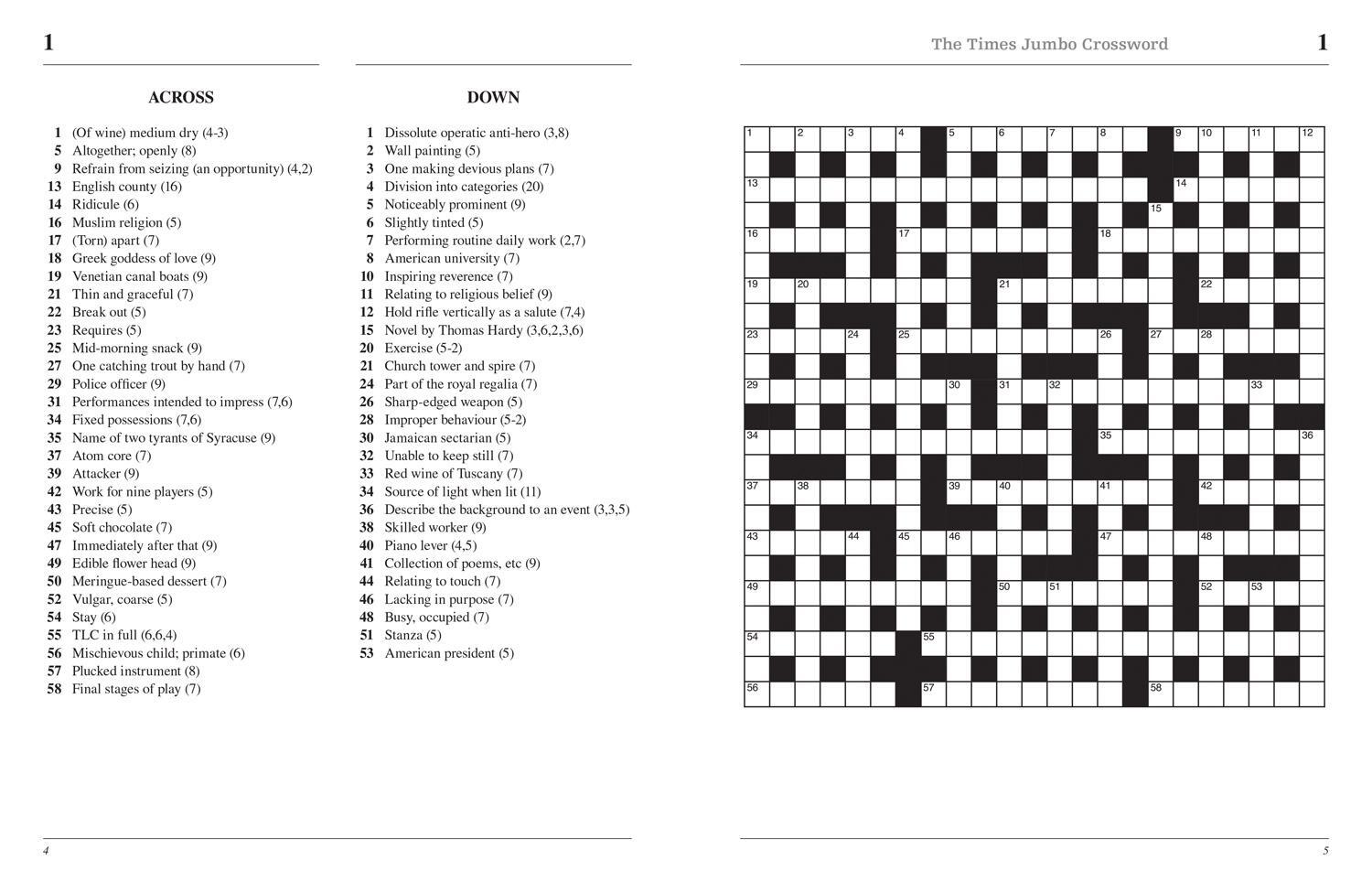 Bild: 9780008214265 | The Times 2 Jumbo Crossword Book 12 | John Grimshaw (u. a.) | Buch