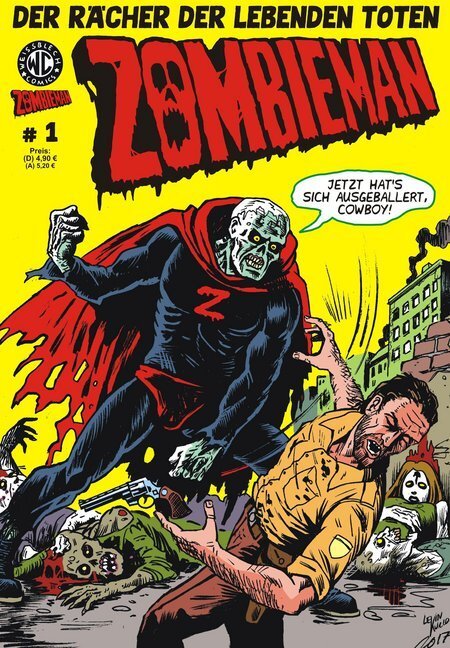Cover: 9783869590646 | Zombieman. .1 | Der Rächer der lebenden Toten | Levin Kurio | Deutsch