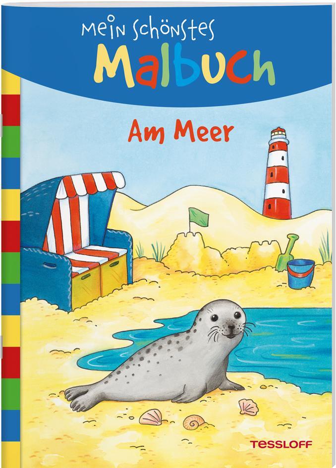 Cover: 9783788640903 | Mein schönstes Malbuch. Am Meer | Malen für Kinder ab 5 Jahren | 32 S.